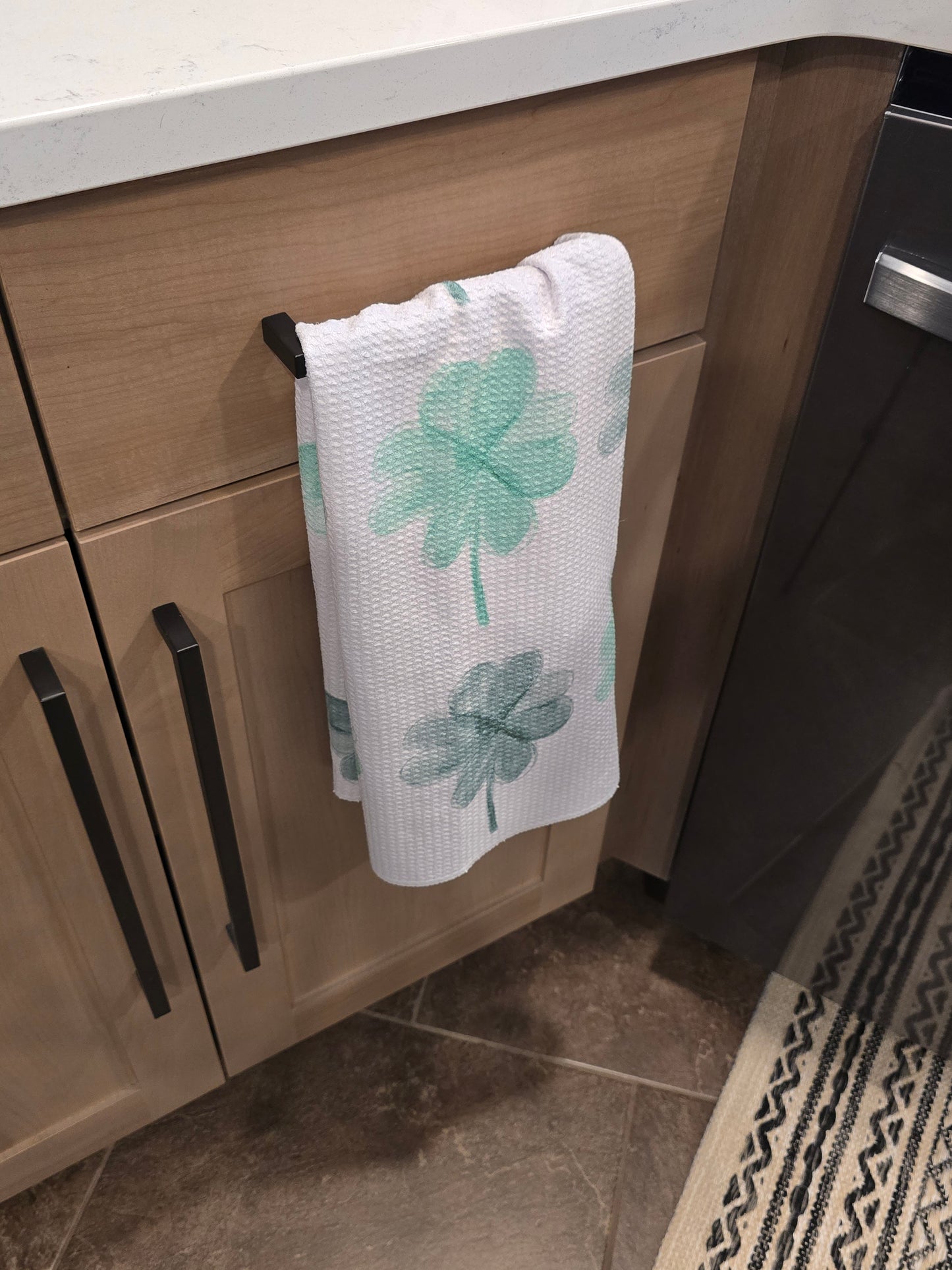 Four Leaf Clover Towel