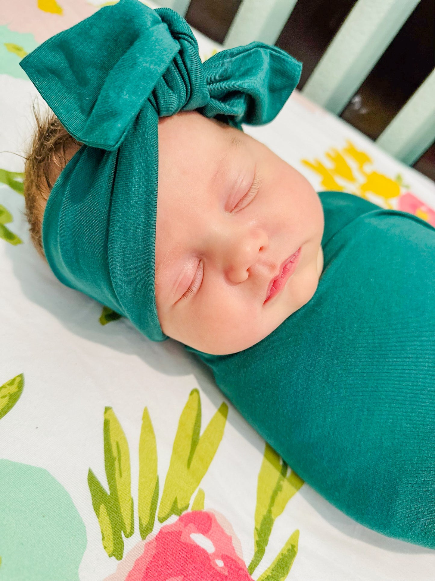 FINAL SALE Knotted Headwrap in Spruce