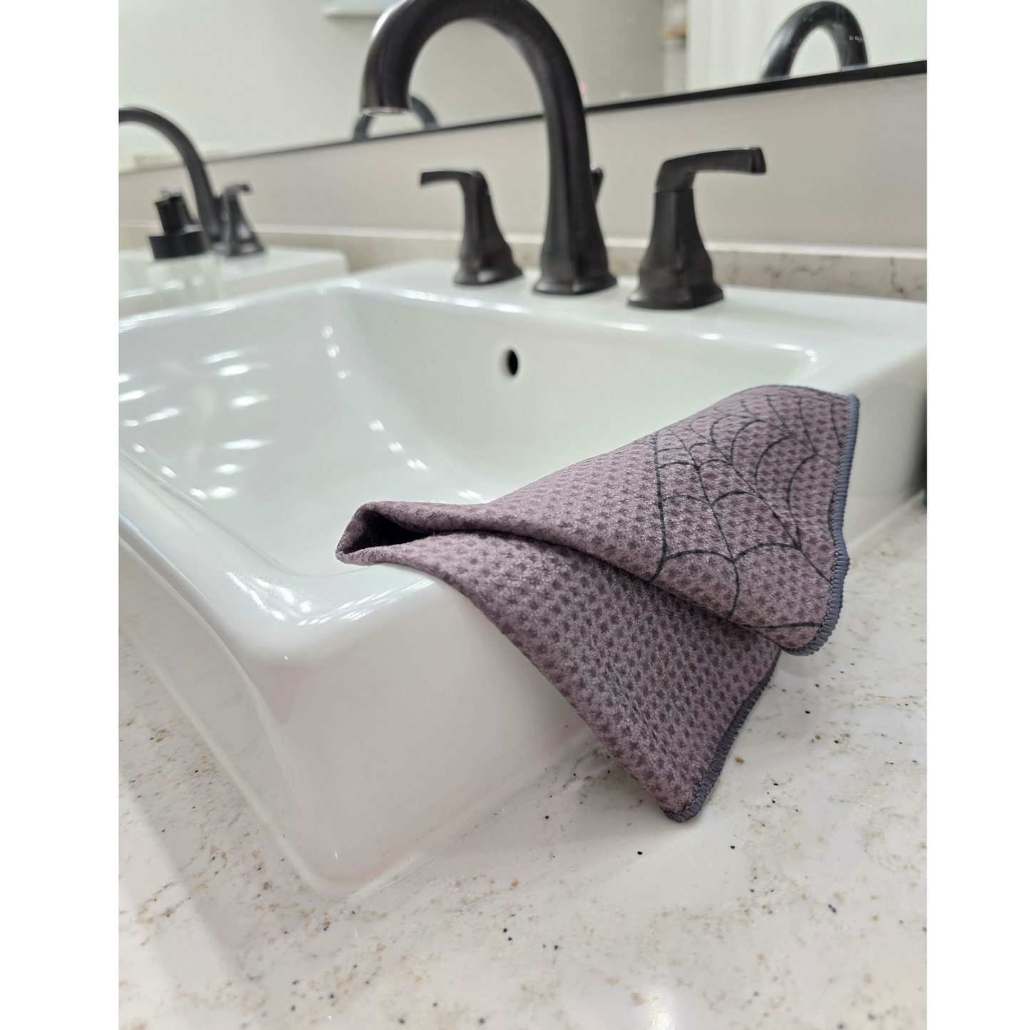 Webs + Wings Washcloth